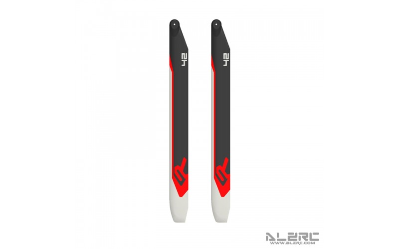 ALZRC - R Carbon Fiber Blades - 420mm - Orange